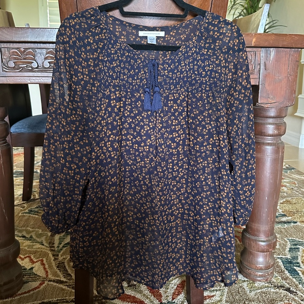 Canyon River Blues Fall Shirt